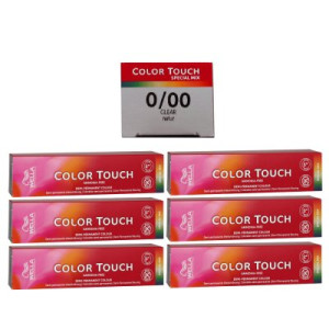 Wella Color Touch Special Mix 6 x 60 ml 0/00 Klarton