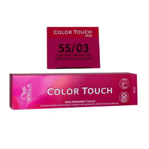 Wella Color Touch Plus 60 ml 55/03 hellbraun intensiv natur gold Intensivtönung