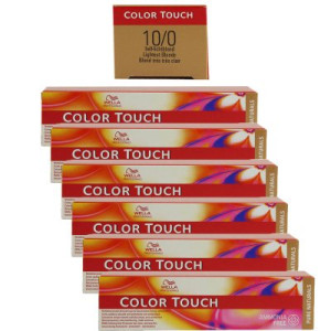 Wella Color Touch 6 x 60 ml 10/0 hell lichtblond