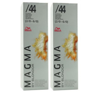 Wella Magma 2 x 120 g /44 rot intensiv aufhellende Strähnen-Haarfarbe