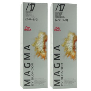 Wella Magma 2 x 120 g /17 kühl asch-braun aufhellende Strähnen-Haarfarbe