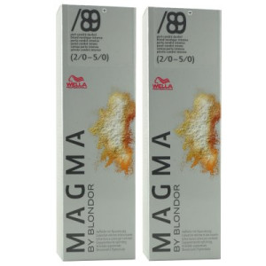 Wella Magma 2 x 120 g /89+ perl-cendre dunkel aufhellende Strähnen-Haarfarbe