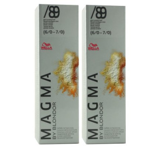 Wella Magma 2 x 120 g /89 perl-cendre hell aufhellende Strähnen-Haarfarbe