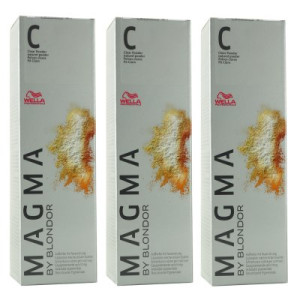 Wella Magma Clear Powder C /00 3 x 120 g Verdickungs Puder für Freehand Techniken