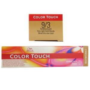 Wella Color Touch Rich Naturals 60 ml 9/3 lichtblond gold