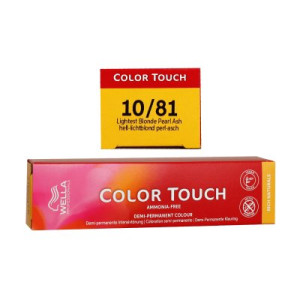 Wella Color Touch Rich Naturals 60 ml 10/81 hell lichtblond pearl asch