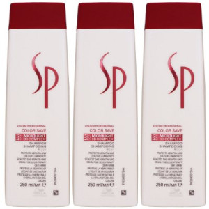 Wella SP Color Save 3 x 250 ml Shampoo