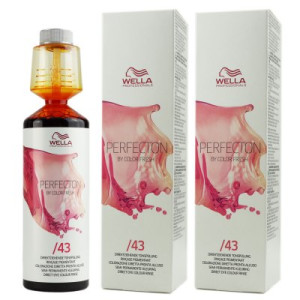 Wella Perfecton by Color Fresh 2 x 250 ml /43 rot - gold Tonspülung