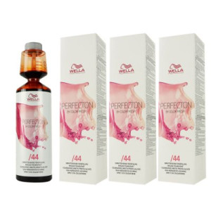 Wella Perfecton by Color Fresh 3 x 250 ml /44 rot - intensiv Tonspülung