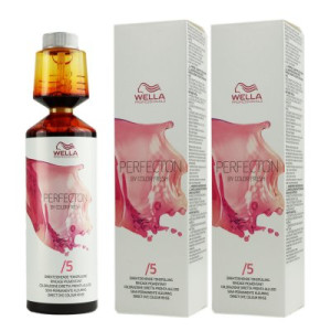 Wella Perfecton by Color Fresh 2 x 250 ml /5 mahagoni Tonspülung