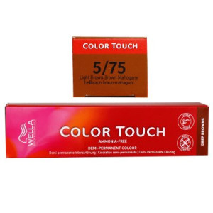 Wella Color Touch Deep Browns 60 ml 5/75 hellbraun braun mahagoni