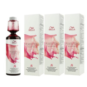 Wella Perfecton by Color Fresh 3 x 250 ml /6 violett Tonspülung