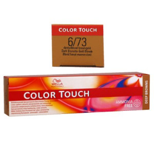 Wella Color Touch Deep Browns 60 ml 6/73 dunkelblond braun gold