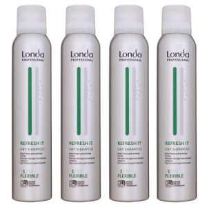 Londa Refresh It 4 x 180 ml Trockenshampoo