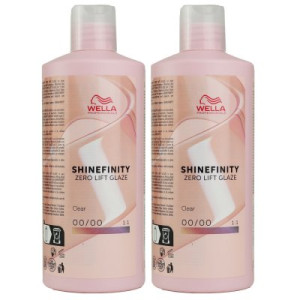 Wella Shinefinity Crystal Glaze 00/00 Zero 2 x 500 ml Haarfarbe