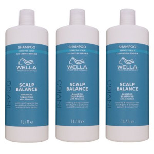 Wella Invigo Scalp Balance Sensitive Scalp 3 x 1000 ml Shampoo