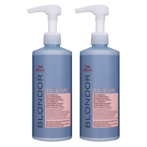 Wella Blonde Seal & Care 2 x 500 ml Glanz & Pflegespülung