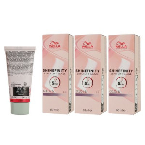 Wella Shinefinity Glaze Cool 3 x 60 ml 010/6 Lavender Flash