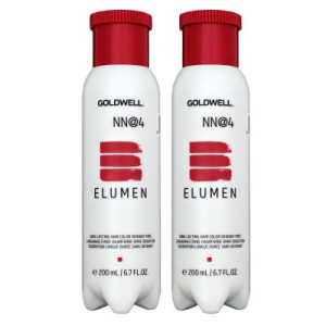 Goldwell Elumen 2 x 200 ml NN@4 Haarfarbe permanente farbintensive Farbe
