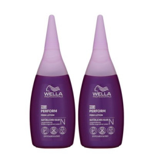 Wella Pro + Perform Perm Lotion 2 x 75 ml N natürliches Haar Well Lotion