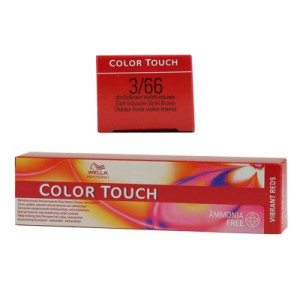 Wella Color Touch Vibrants Reds 60 ml 3/66 dunkelbraun intensiv violett