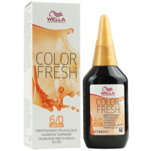 Wella Color Fresh Tönungsliquid 75 ml 6/0 dunkelblond