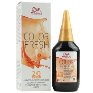 Wella Color Fresh Tönungsliquid 75 ml 2/0 schwarz