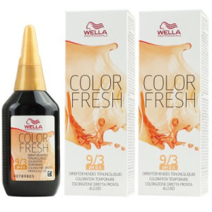 Wella Color Fresh Tönungsliquid 2 x 75 ml 9/3 lichtblond gold