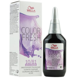 Wella Color Fresh Tönungsliquid 75 ml 10/81 hell lichtblond pearl asch