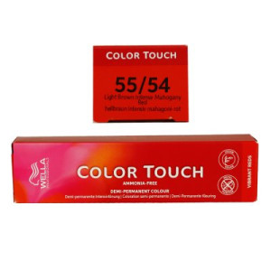 Wella Color Touch Vibrants Reds 60 ml 55/54 hellbraun intensiv mahagoni rot