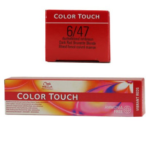 Wella Color Touch Vibrants Reds 60 ml 6/47 dunkelblond rot braun