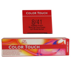 Wella Color Touch Vibrants Red 60 ml 8/41 hellblond rot asch
