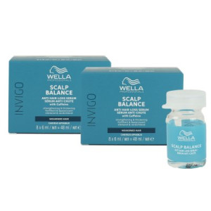 Wella Invigo Scalp Balance 2 x 8 Stück je 6 ml Anti Hair Loss Serum Leave in
