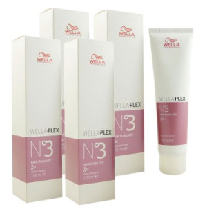 Wella Wellaplex Hair Stabilizier 4 x 100 ml Maske No. 3 Home Treatment