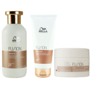 Wella Fusion Intense Repair 250 ml Shampoo & 200 ml Conditioner & 150 ml Maske