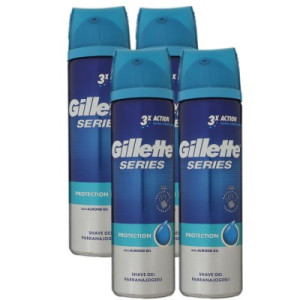 Gillette Series Protection 4 x 200 ml Rasiergel