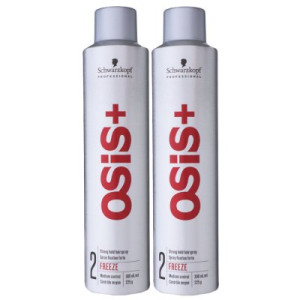 Schwarzkopf Osis Freeze 2 x 300 ml Haarspray starker Halt altes design