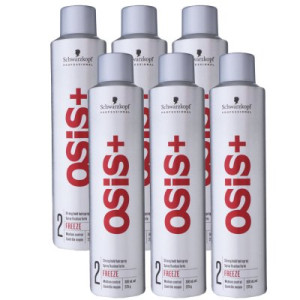 Schwarzkopf Osis Freeze 6 x 300 ml Haarspray starker Halt altes design
