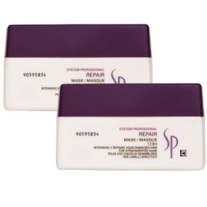 Wella SP Repair Mask 2 x 200 ml Haarmaske für geschädigtes strapaziertes Haar Haarkur