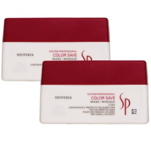 Wella SP Color Save Mask 2 x 200 ml Haarkur für gefärbtes Haar