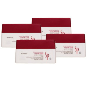 Wella SP Color Save Mask 4 x 200 ml Haarkur für gefärbtes Haar