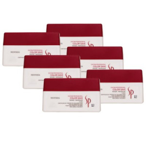 Wella SP Color Save Mask 6 x 200 ml Haarkur für gefärbtes Haar