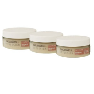 Goldwell Texture Defining Wax 3 x 75 ml mittlerer Halt