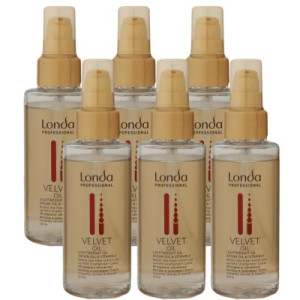 Londa Velvet Oil 6 x 100 ml Lightweight Haaröl mit Arganöl