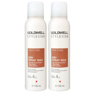 Goldwell Texture Dry Spray Wax 2 x 150 ml flexibler Halt