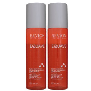 Revlon Equave 2 x 200 ml Curls Definition Instant Detangling Conditioner für locken