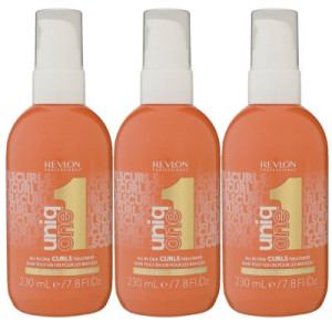 Revlon Uniq One All in One Curls Treatment 3 x 230 ml Conditioner Spray für Locken