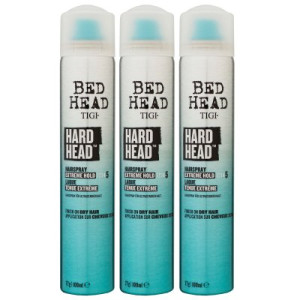Tigi Bed Head Hard Head 3 x 100 ml Extreme Hold Haarspray