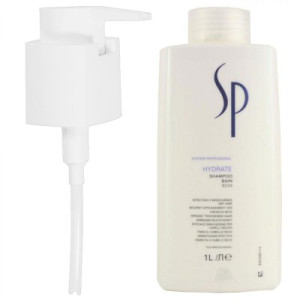 Wella SP Hydrate Shampoo 1 L normales trockenes Haar & 1 L Wella SP Pumpe Shampoo & Conditioner