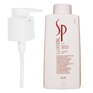 Wella SP Luxe Oil Keratin Protect Shampoo 1000 ml & Dosierpumpe